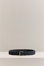 Dundas Woven Leather Belt