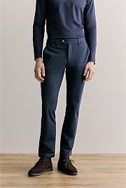 Cotton Ponte Blend Travel Pant