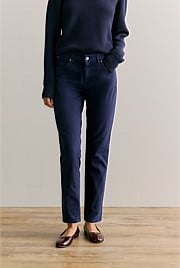 Garment Dyed Boyfriend Jean
