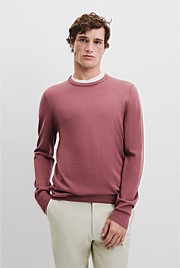 Australian Merino Wool Crew Neck Knit