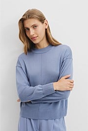 Australian Merino Wool Crew Neck Knit