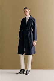 Double Cloth Eyelet Detail Trench