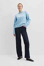 Italian Merino Crew Knit