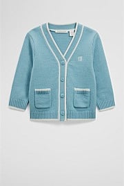 Pocket Varsity Cardigan
