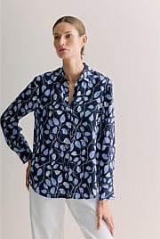Vine Leaf Long Sleeve Shirt