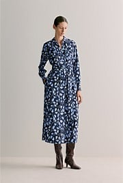 Vine Leaf Shirt Dress