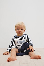 Cotton Long Sleeve Heritage Bodysuit