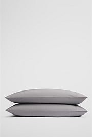 Heron  Grown Cotton Standard Pillowcase Pair