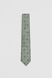 Silk Medallion Tie