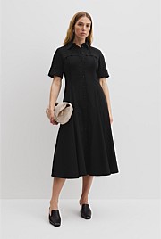 Australian Cotton Lady Like Shirt Dress