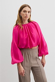 Voluminous Soft Blouse