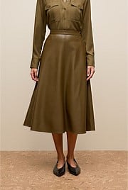 Soft Seam Detail Skirt