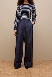 Denim Tailored Pant
