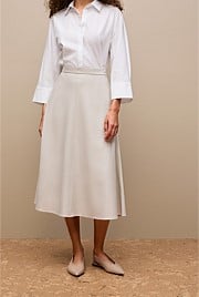 Soft Seam Detail Skirt