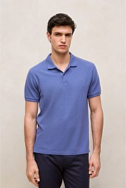 Pique Marle Monogram Polo