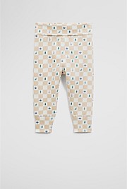 Cotton Fold-Over Soft Pant