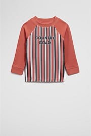 Stripe Logo Rash Vest