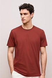 Cotton Jersey Crew T-shirt