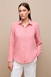Delave Linen Long Sleeve Shirt