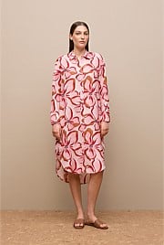 Peony Relaxed Shirt Dress