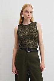Lace Knit Tank