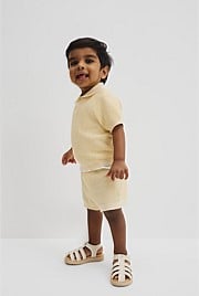 Organically Grown Cotton Knit Short