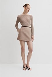 Linen Skort