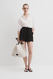 Panelled Short