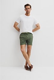 Recycled Polyester Blend Contrast Swim Short