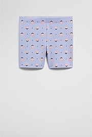 Organically Grown Cotton Blend Bike Short