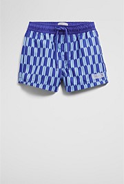 Geometric Board Short