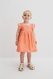 Floral Frill Strap Dress
