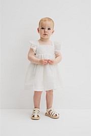 Floral Frill Strap Dress
