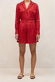 Linen Tailored Short