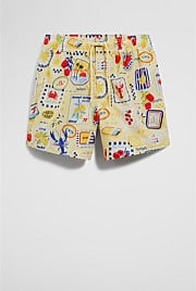 Stamp Print Boardshort