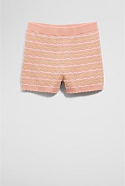 Stripe Knit Shortie