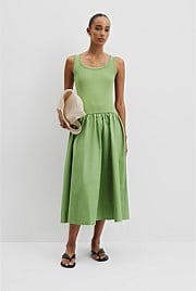 Spliced Tank Dress