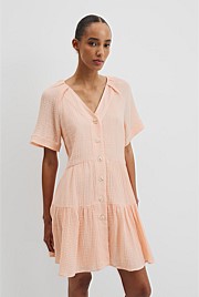 Tiered Mini Dress