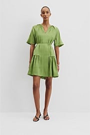 Tiered Mini Dress