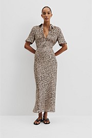 Print Bias Skirt