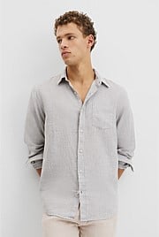 Organically Grown Linen Regular Fit Shirt