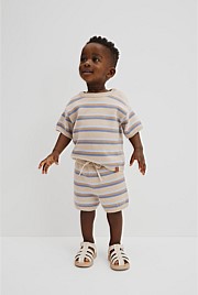 Stripe Knit Short