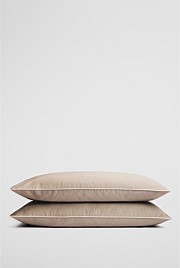 Dita Organically Grown Cotton Standard Pillowcase Pair