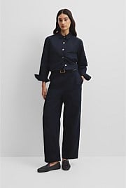 Australian Cotton Tapered Twill Pant