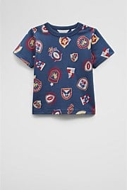 Varsity Motif T-Shirt