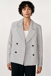 Stripe Peacoat