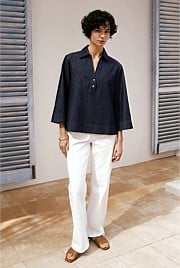 Denim Popover Shirt