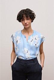 Sorell Modal Cap Sleeve Blouse