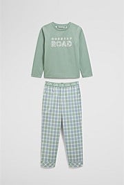 Long Sleeve Logo Pyjama