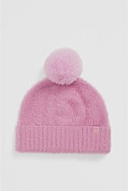 Fluffy Knit Beanie